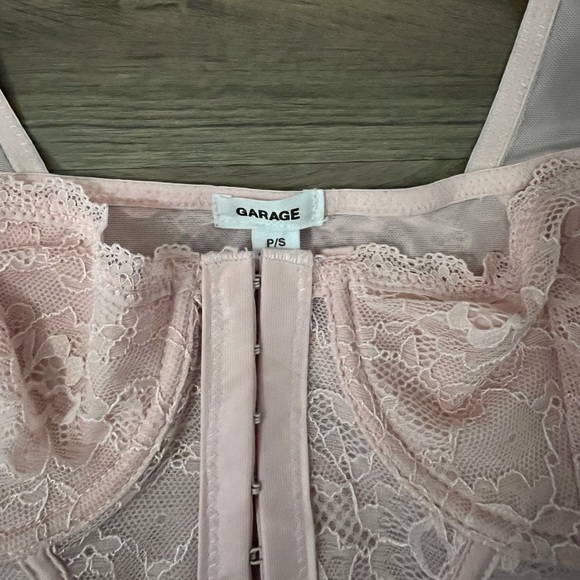 Garage long sleeve corset top - Picture 3 of 4